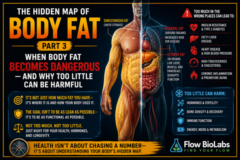 The Hidden Map of Body Fat (Part 3): When Body Fat Becomes Dangerous—and Why Too Little Can Be Harmful