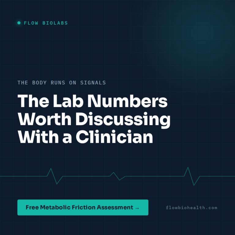 The Lab Numbers Worth Discussing With a Clinician