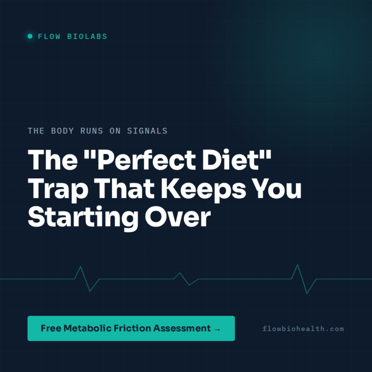 The “Perfect Diet” Trap That Keeps You Starting Over