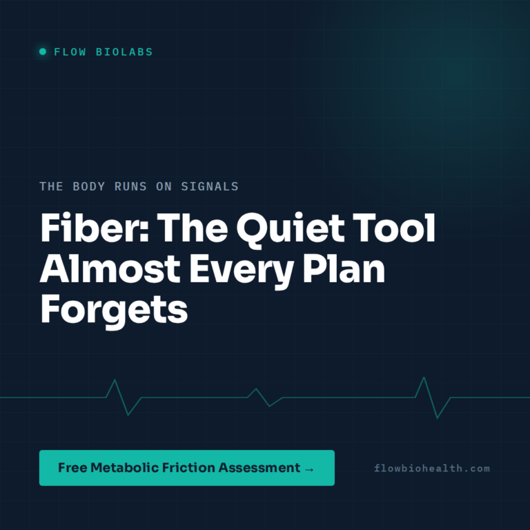 Fiber: The Quiet Tool Almost Every Plan Forgets