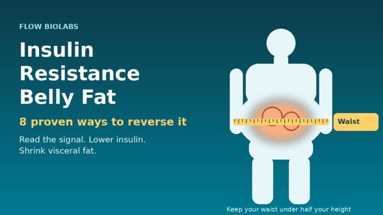 Insulin Resistance and Belly Fat: 8 Evidence-Based Ways to Improve It